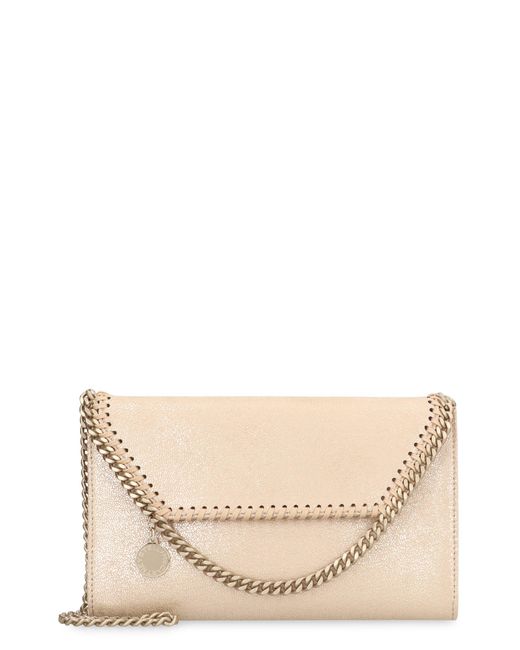 Stella McCartney Natural Wallet On Chain Falabella