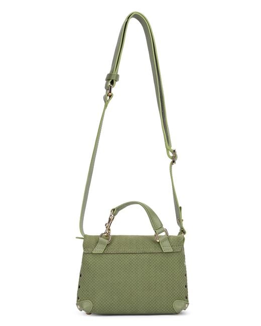 Zanellato Green Postina Amoretto Handbag