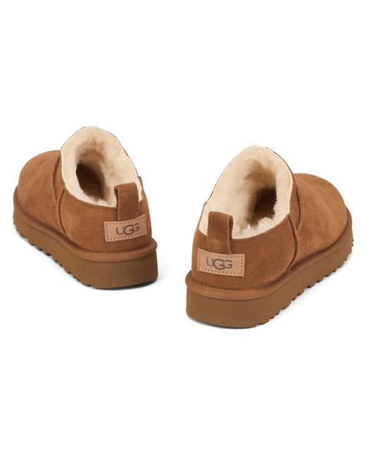 Ugg Brown Classic Micro Slippers