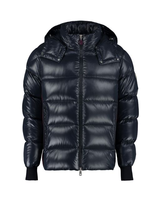 Moncler Goose Lunetiere Hooded Down Jacket in Black for Men | Lyst