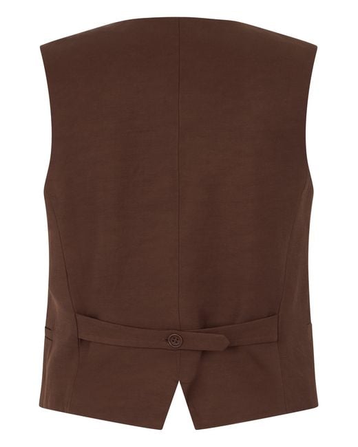P.A.R.O.S.H. Brown Vest