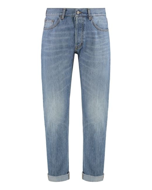 Dondup Blue Bray Regular Fit Jeans for men
