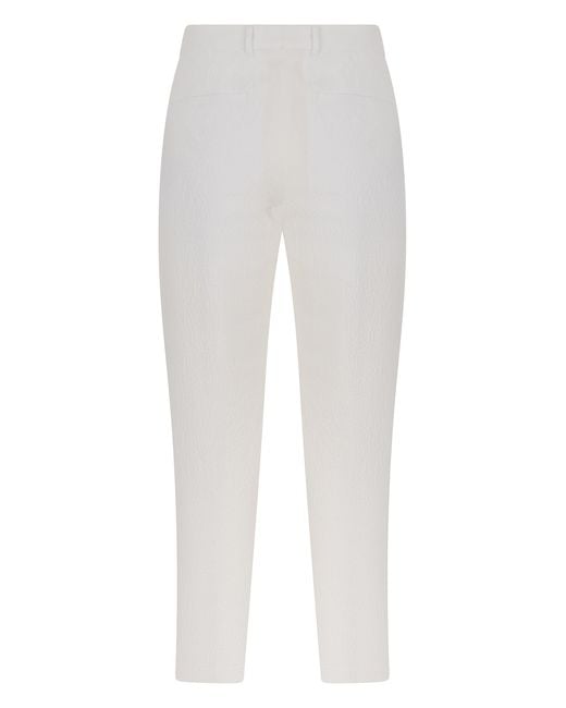Boss White Trousers With A Slim Fit for men