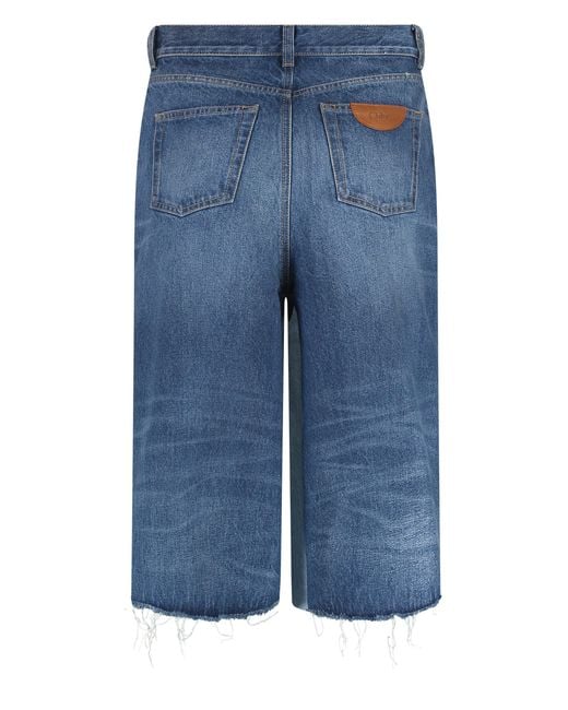 Chloé Blue Shorts