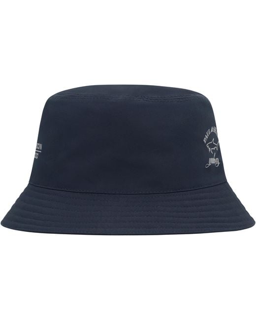 Paul & Shark Blue Bucket Hat for men