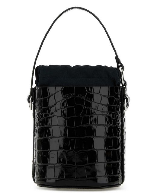 Vivienne Westwood Black Daisy Bucket Bag