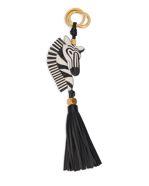 Gianni Chiarini Black Zebra Keychain