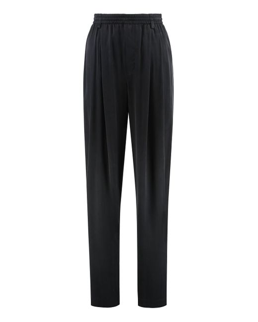 Pantaloni con elastico in vita di Alexander Wang in Black