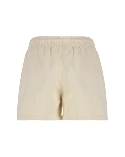 Maison Kitsuné Natural Cotton Shorts