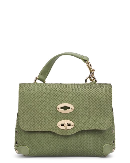 Zanellato Green Postina Amoretto Handbag