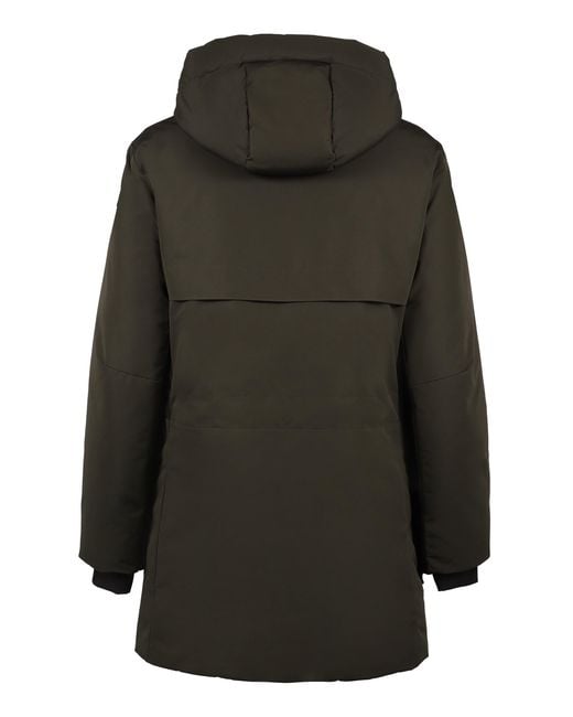 Fusalp Black Conor Hooded Winter Parka for men