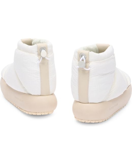 Canada Goose White Padded Boot Piper