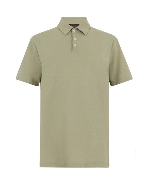 Slowear Green Cotton Polo for men