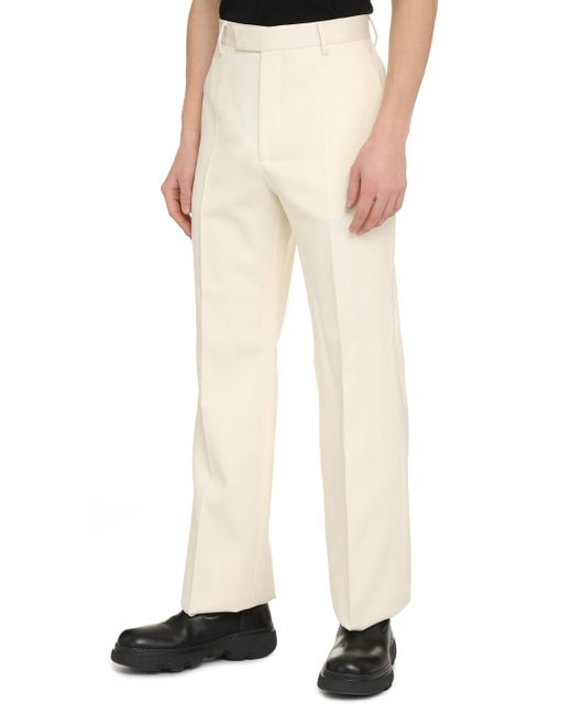 Gucci Natural Wool Trousers for men