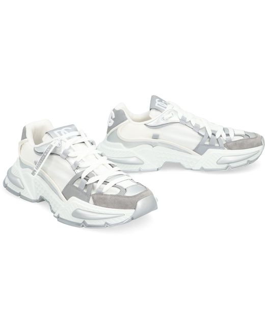 Dolce & Gabbana White Airmaster Low-top Sneakers for men