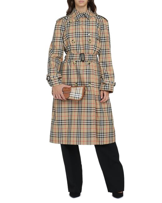 Burberry Natural Classic Trench Jacket For