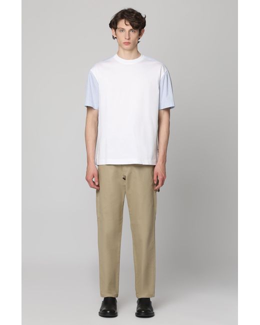 Etro Natural Cotton Trousers for men
