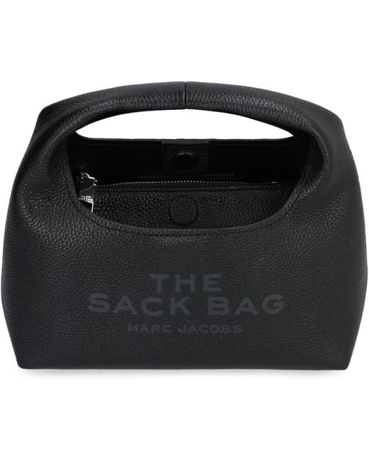 Marc Jacobs Black The Mini Sack Bag Leather