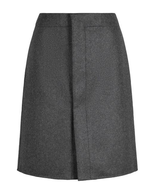 Tod's Gray Cashmere Skirt