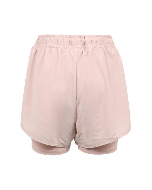 Shorts in tessuto tecnico di Adidas By Stella McCartney in Pink