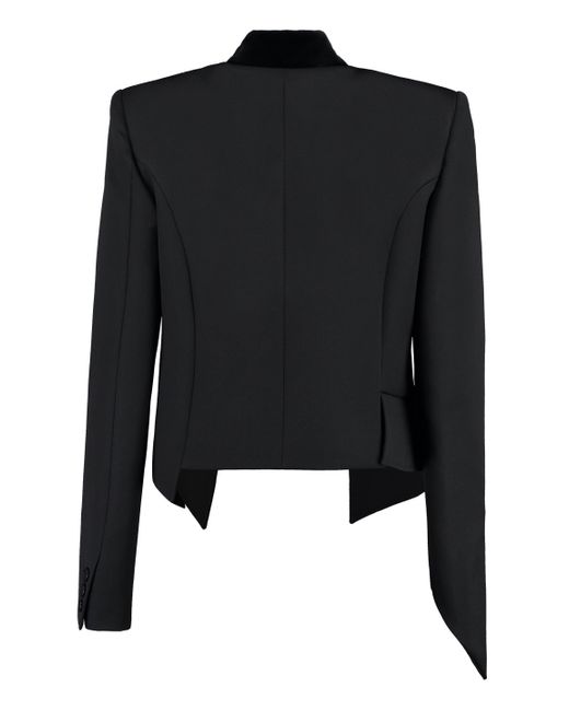Moschino Black Virgin Wool Jacket