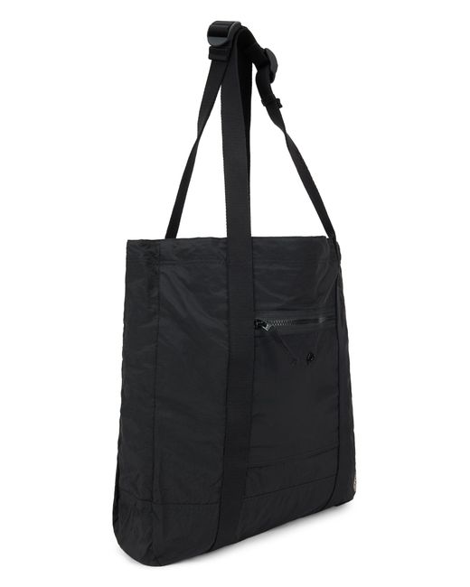 Stone Island Black Nylon Tote Bag for men