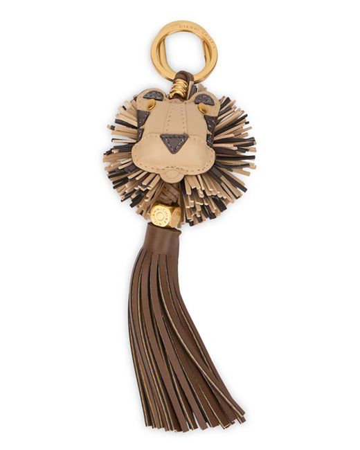 Gianni Chiarini White Keychain With Lion
