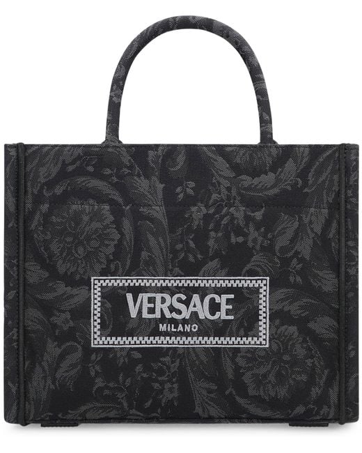 Versace Black Piccola Athena Tote Bag