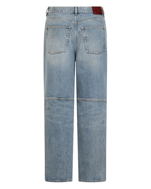Gucci Blue Wide-Leg Jeans