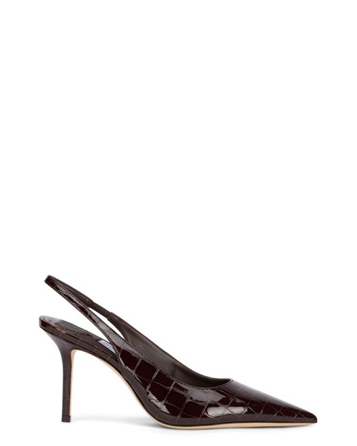 Jimmy Choo Brown Décolleté Love Sling Back 85