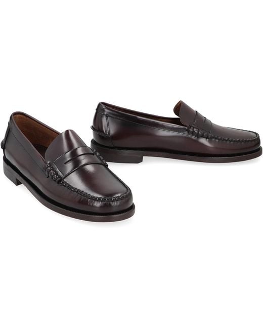 Sebago Brown Dan's Moccasins for men