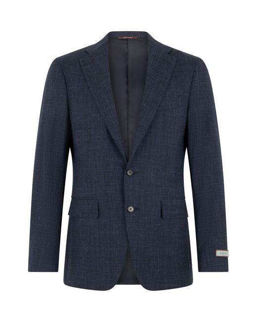 Canali Blue Complete Jacket And Trousers for men