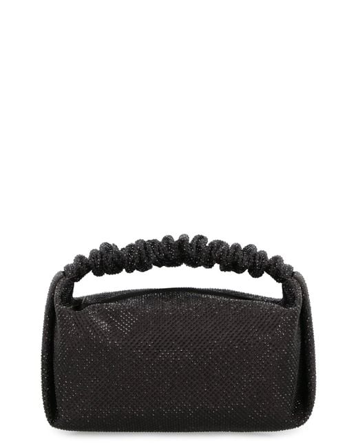 Alexander Wang Black Scrunchie Mini Handbag