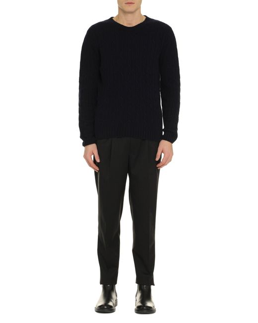 THE (Alphabet) Blue The (Knit) for men