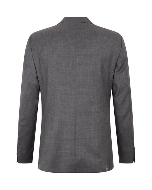 Canali Gray Complete Jacket And Trousers for men