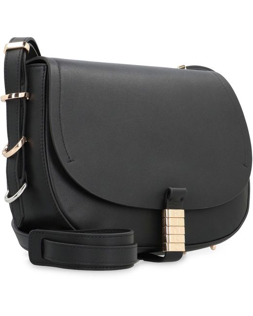 Borsa a tracolla in pelle di Pinko in Black