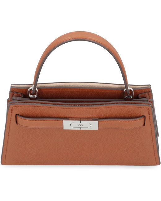 Tory Burch Brown Mini Lee Radziwill Bag