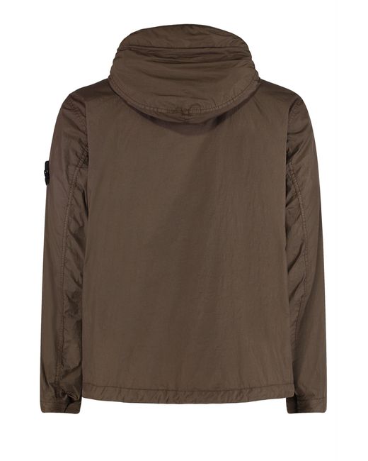 Stone Island Brown Light Jackets for men