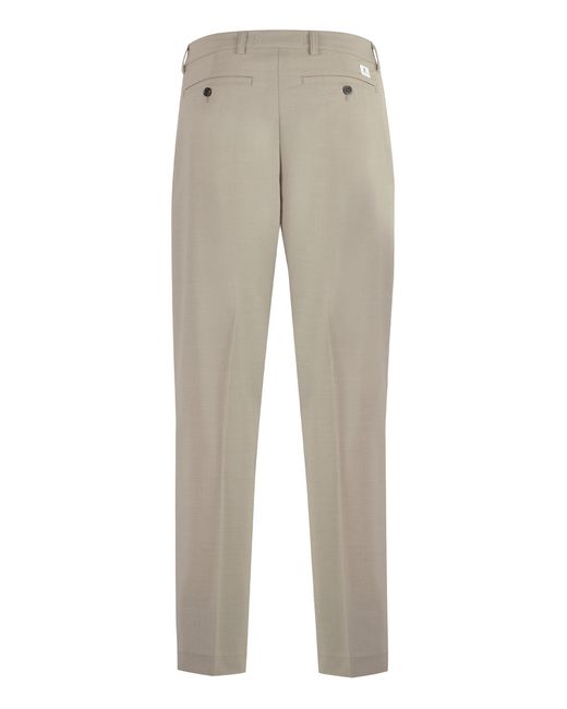 Department 5 Natural E-Motion Wool Blend Trousers for men