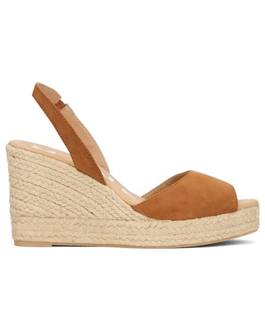 Manebí Brown Wedge Sandals
