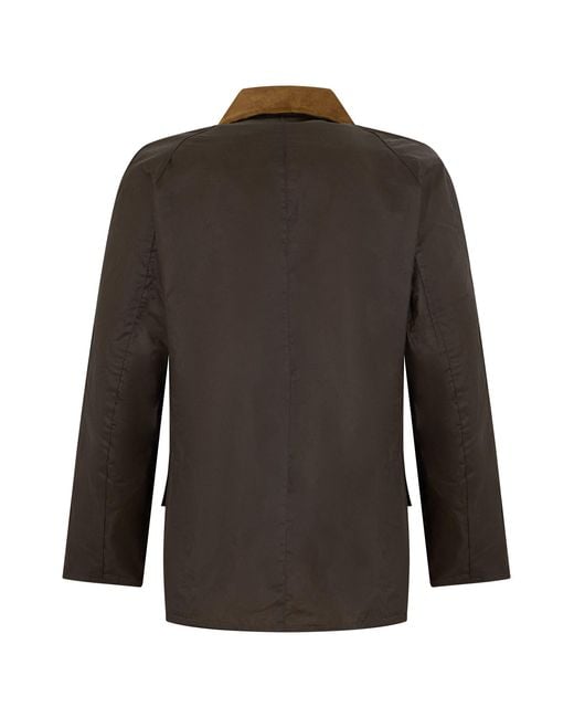 Barbour Black Light Rain Jacket Ashby for men