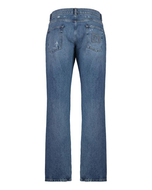 Dolce & Gabbana Blue Dolce & Gabbana Classic Jeans for men