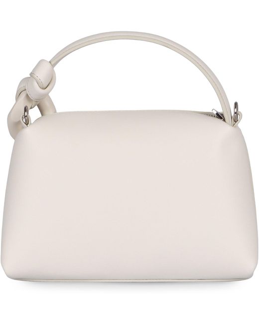 J.W. Anderson White Corner Piccola Leather Handbag
