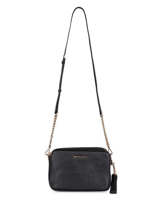 Borsa a tracolla ginny nera di Michael Kors in Black