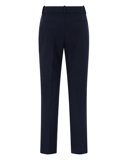 Peserico Blue Slim Fit Chino Trousers