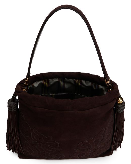 Borsa con nappe di Etro in Black