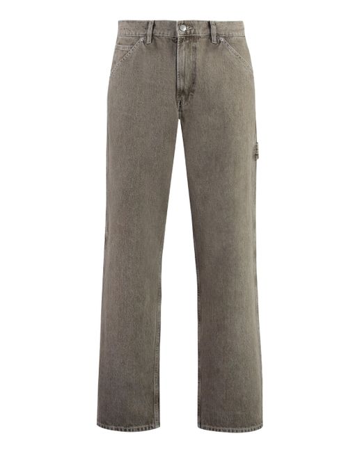 Gant Gray 5-pocket Straight-leg Jeans for men