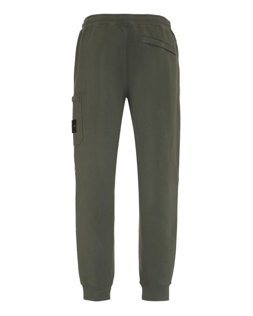 Stone island sale green joggers
