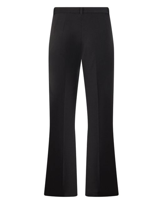 Max Mara Blue Flare Pants