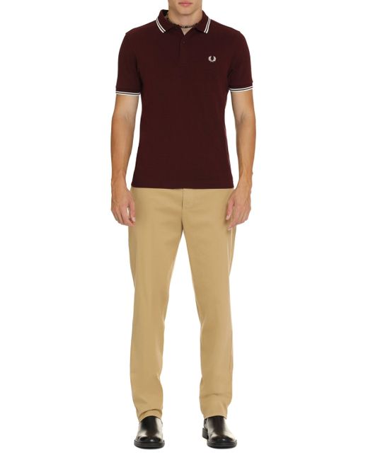 Dondup Natural James Cotton Trousers for men